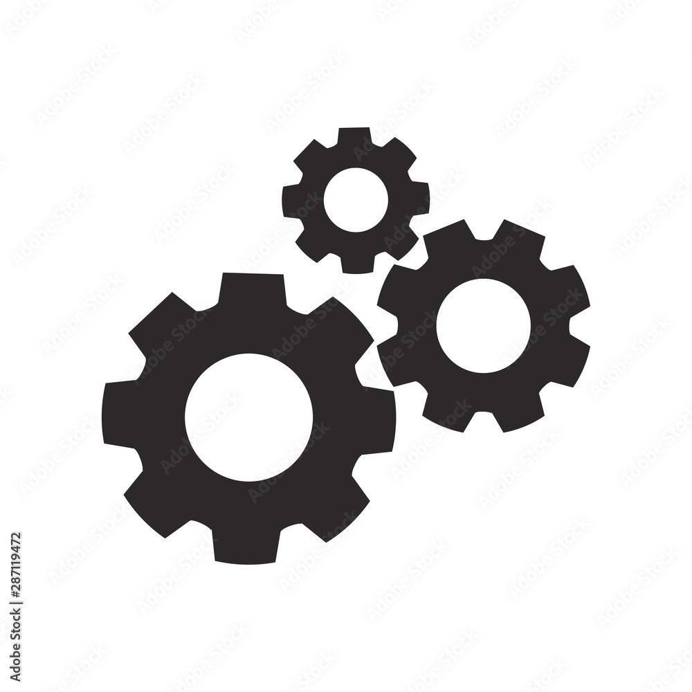 setting, gear icon design template setting, gear icon design template