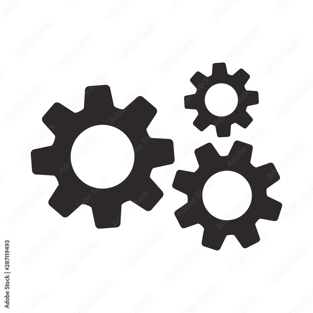 setting, gear icon design template setting, gear icon design template