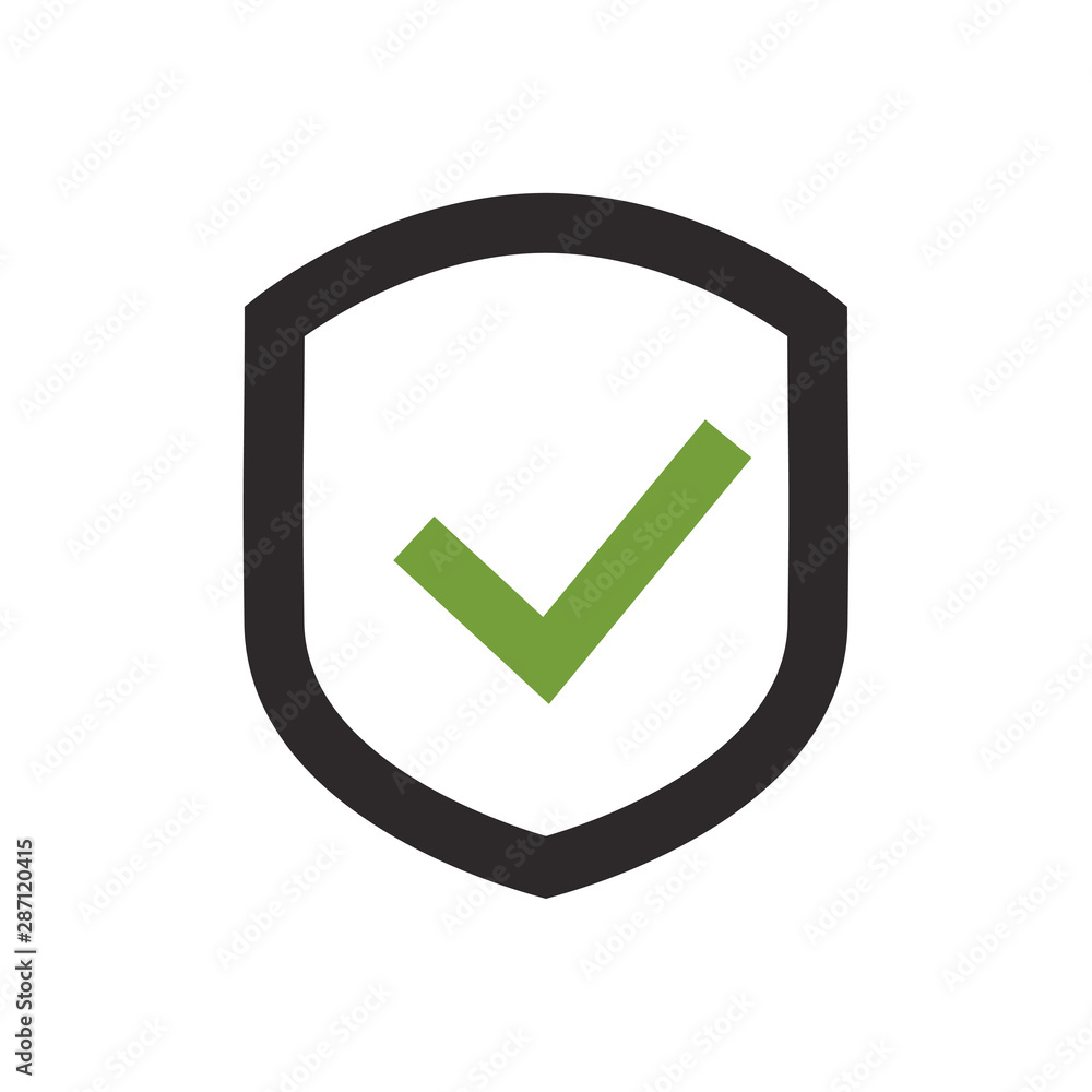 shield icon vector design template shield icon vector design template