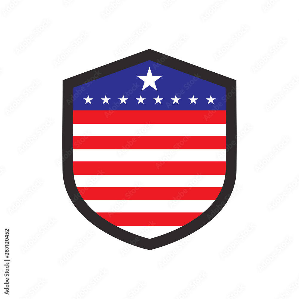 shield icon vector design template shield icon vector design template