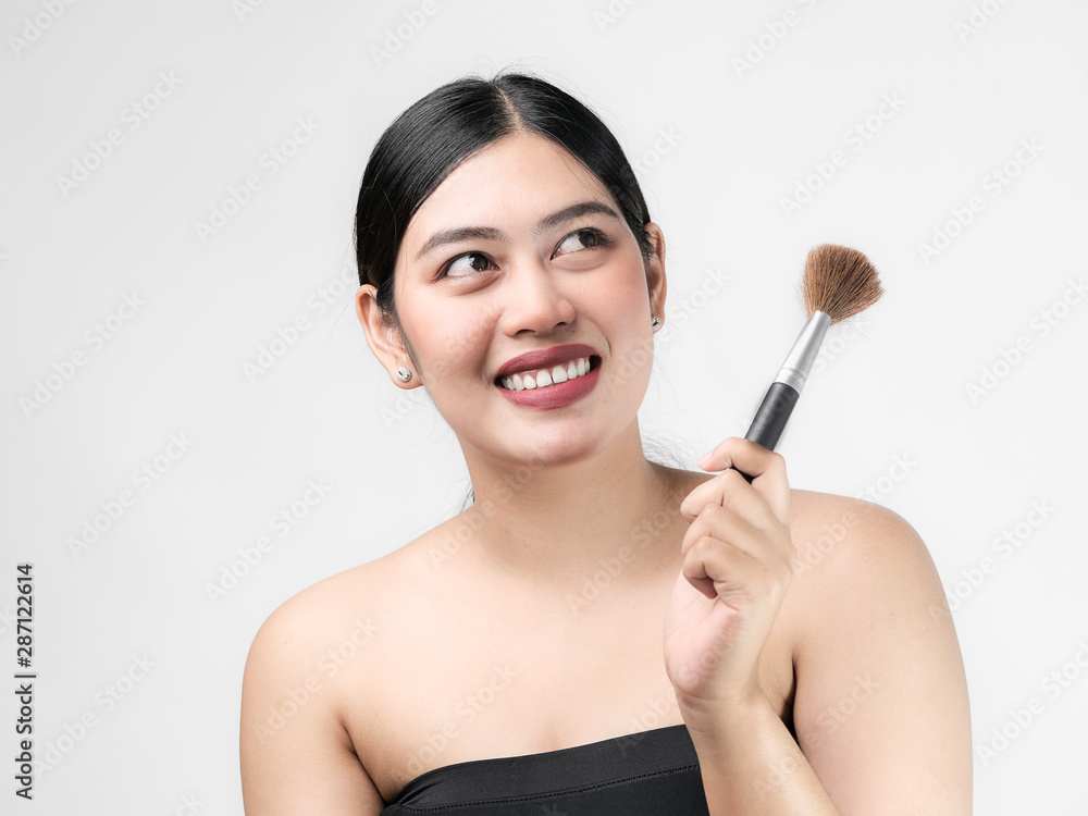 Beautiful Young asian Woman with Clean Fresh Skin look. Girl beauty face care. Facial treatment. Cosmetology, beauty and spa Beautiful Young asian Woman with Clean Fresh Skin look. Girl beauty face care. Facial treatment. Cosmetology, beauty and spa