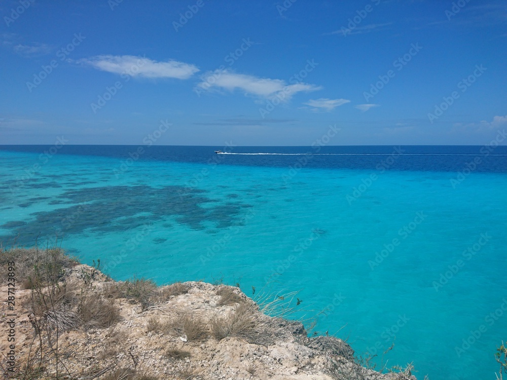 sea and blue sky