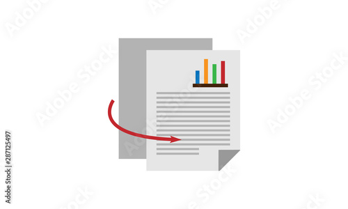 Duplicate content vector icon for SEO and digital marketing