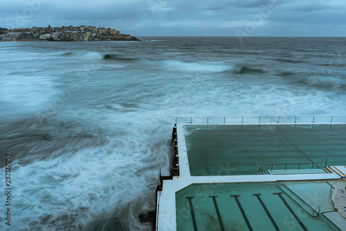 Photography bondi icebergs pool moody morning day