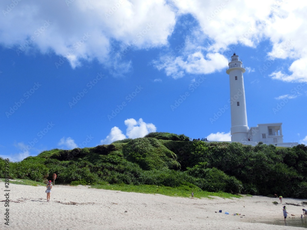 Lighthouse of Green Island of Taiwan