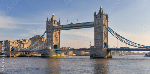 Tower Bridge in London, United Kingdom.