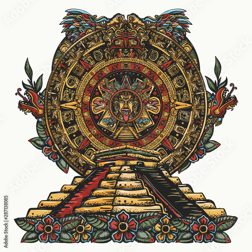 Quetzalcoatl Aztec God Tattoo Design - TattooVox Professional Tattoo  Designs Online