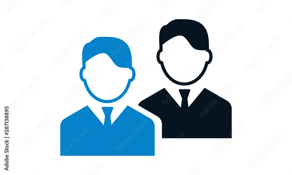 Business people icons for collaboration and teamwork Business people icons for collaboration and teamwork