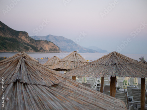 Sunset in Paradise, Montenegro near Budva