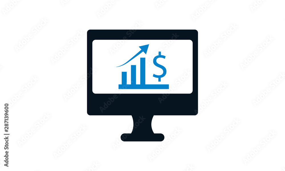Marketing report icon for business analytics and performance tracking Marketing report icon for business analytics and performance tracking