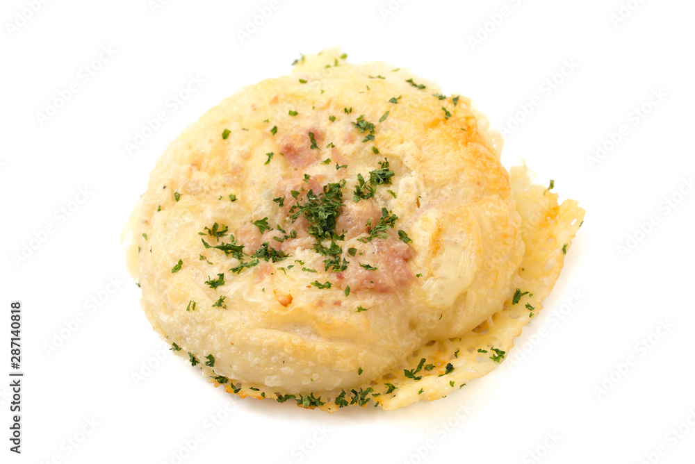Fototapeta premium Brötchen mit Käse überbacken