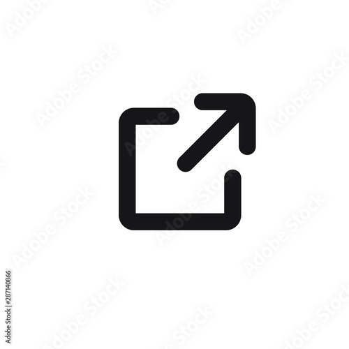 External link icon, open page icon