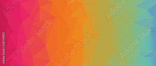 Abstract colorful concrete background with triangles and rectangle shapes
