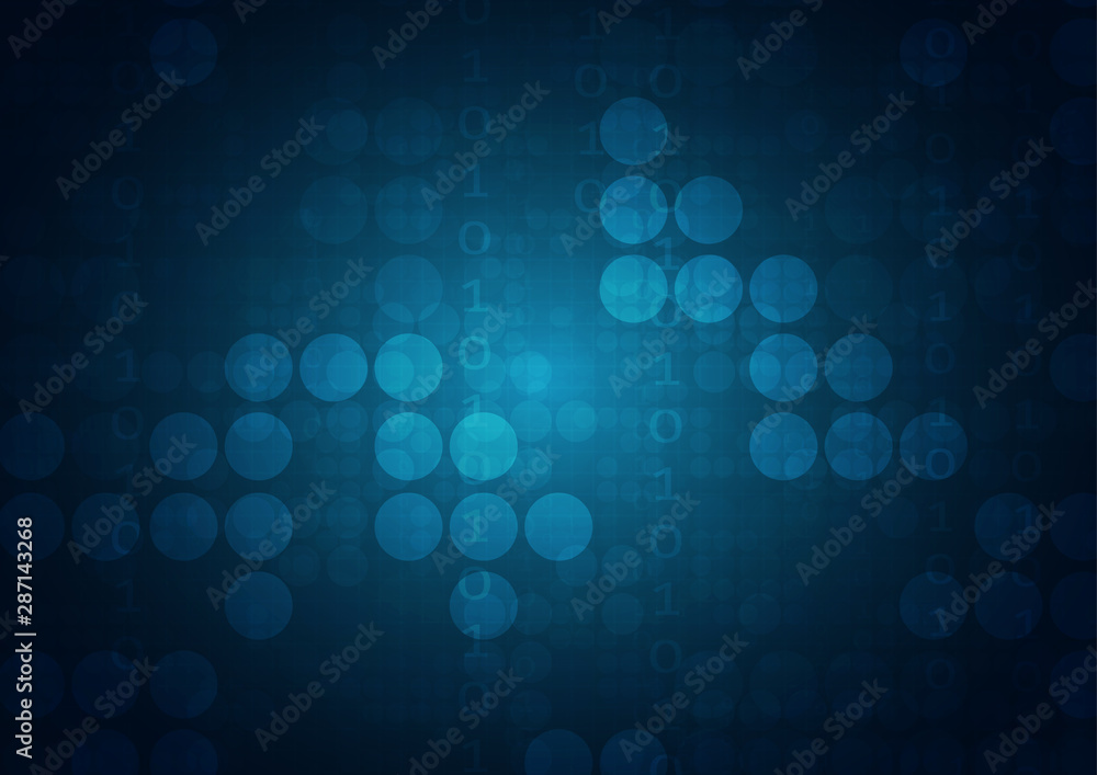 High tech technology geometric High tech technology geometric