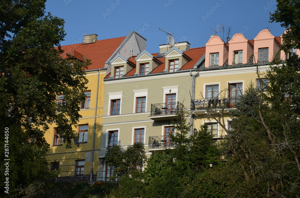 Sandomierz , rynek  ,historyczny ,ulica, architektura, stary, gród, budowa, miasteczko, dom,
