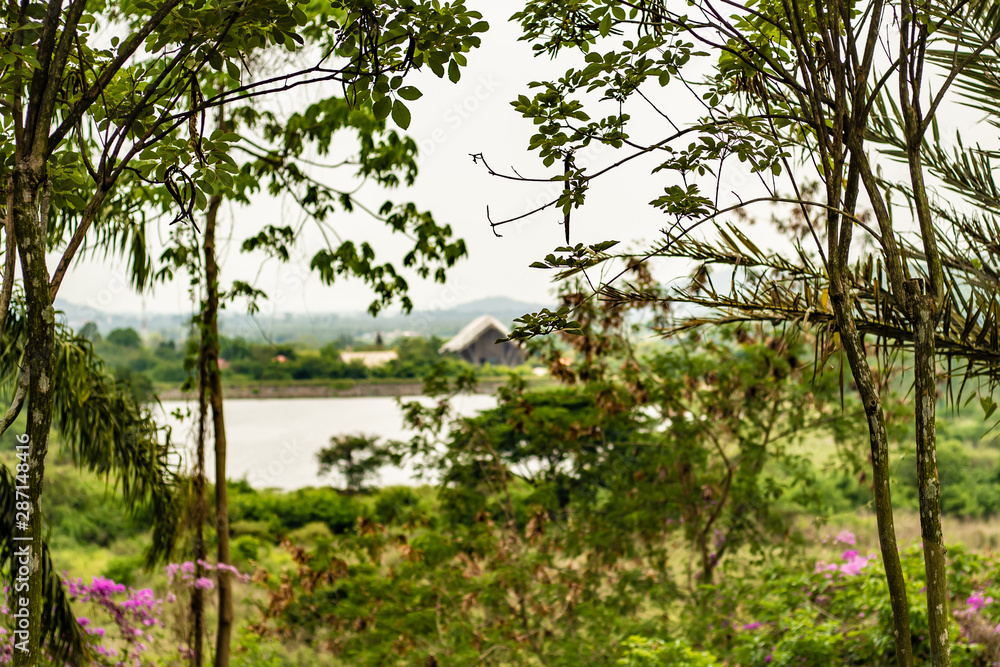 Green mountain landscape Thailand. Green mountain landscape in Thailand.