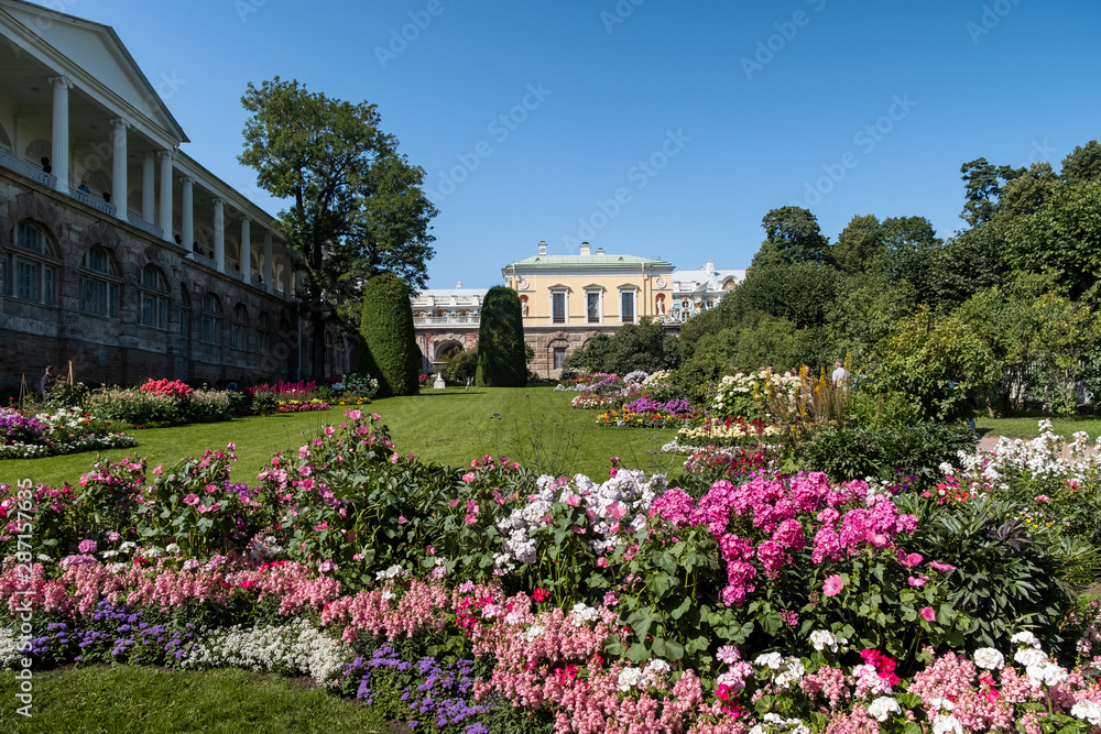 The Catherine Park in Tsarskoye Selo. St Petersburg