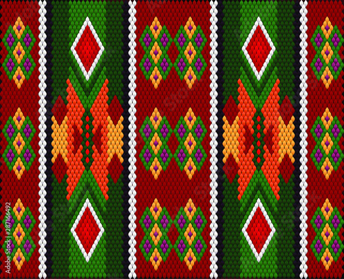 The traditional ornament of the inhabitants of the east and the Arab world.