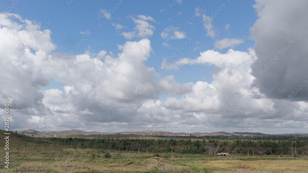 Beautiful landscape. Summer fields. Beautiful landscape. Summer fields.