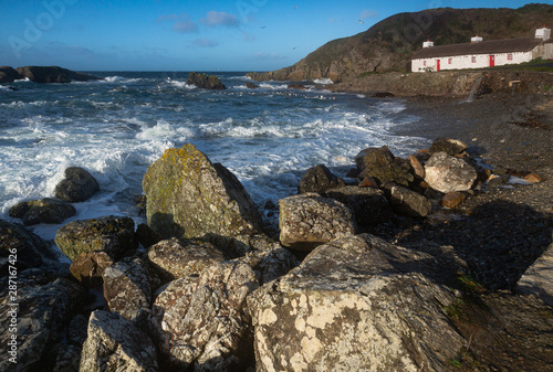 Isle of Man coastline, Niarbyl, Isle of Man, British Isles photo