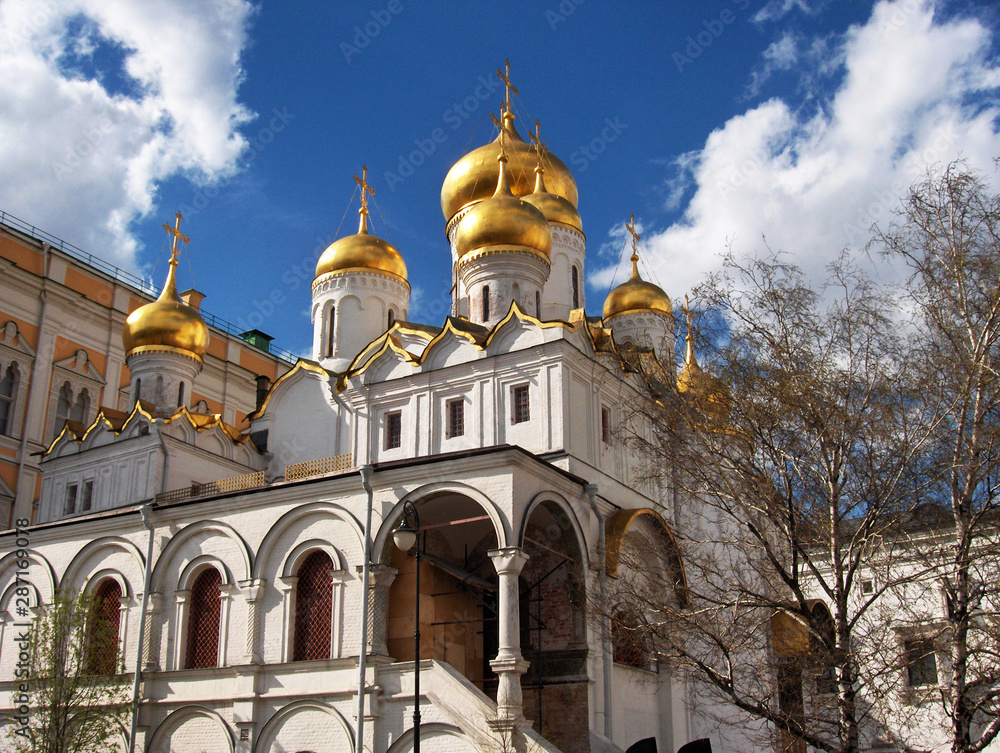 An orthodox church in Moscow, Russia