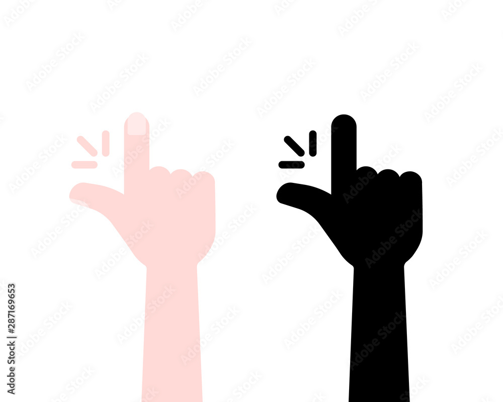 human hand like snap or easy gesture human hand like snap or easy gesture
