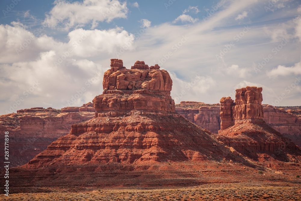 Beautiful view in the Valley of Gods
