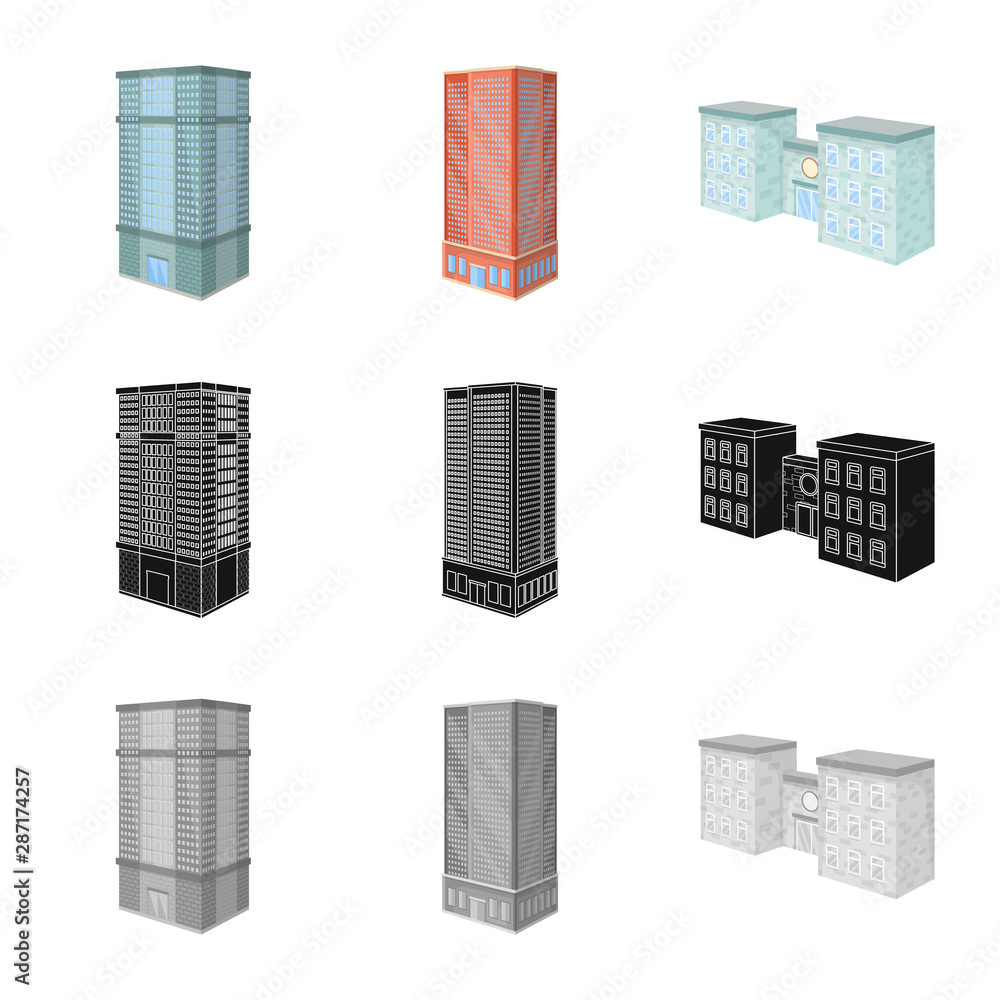 Vector design of construction and building logo. Set of construction and estate vector icon for stock. Vector design of construction and building logo. Set of construction and estate vector icon for stock.
