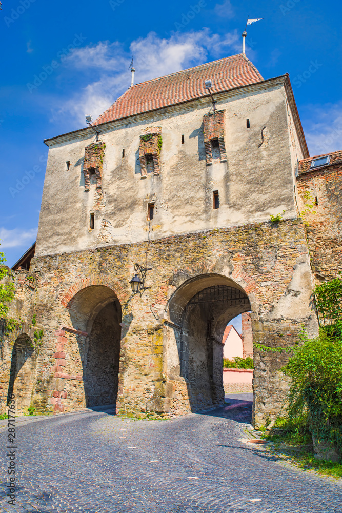 Medieval Gate Tower to fortress Medieval Gate Tower to fortress