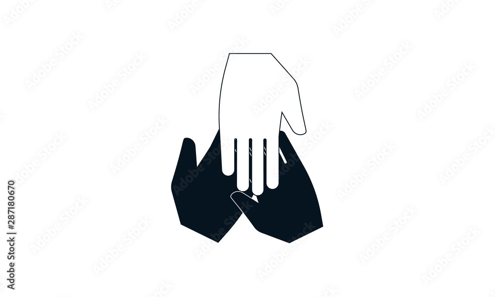 Fototapeta premium Community icon for social interaction and networking