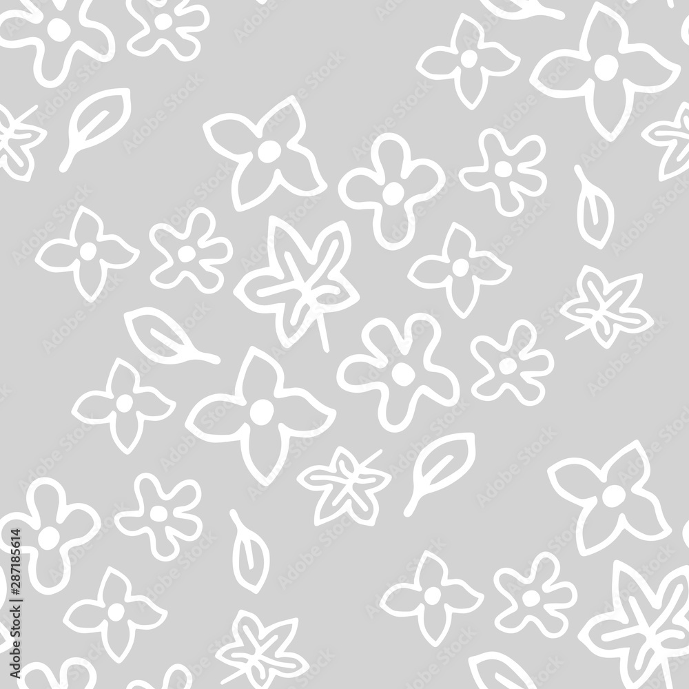abstract floral seamless pattern with flowers abstract floral seamless pattern with flowers