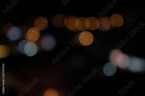 lights on a black background © Bruno