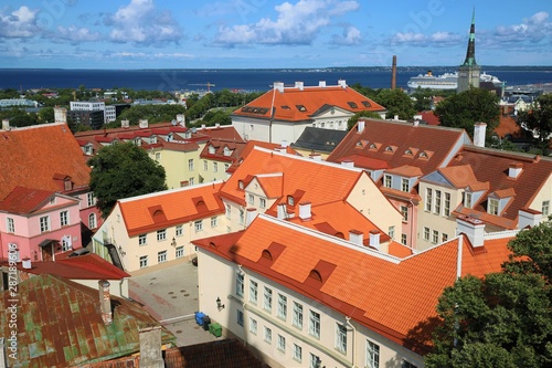 Wallpaper Mural Panoramic view of Tallinn, Estonia Torontodigital.ca