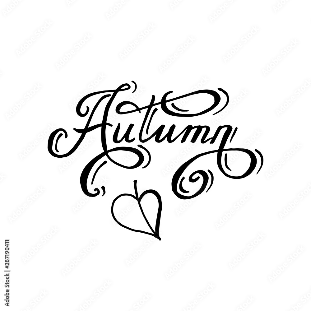 Vector set of autumn themed retro design elements Fall vintage elements Everything for the autumn text decoration Vector set of autumn themed retro design elements Fall vintage elements Everything for the autumn text decoration