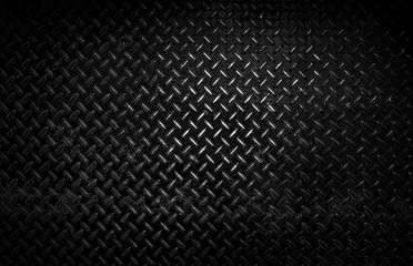 Black steel plate or old black steel surface background