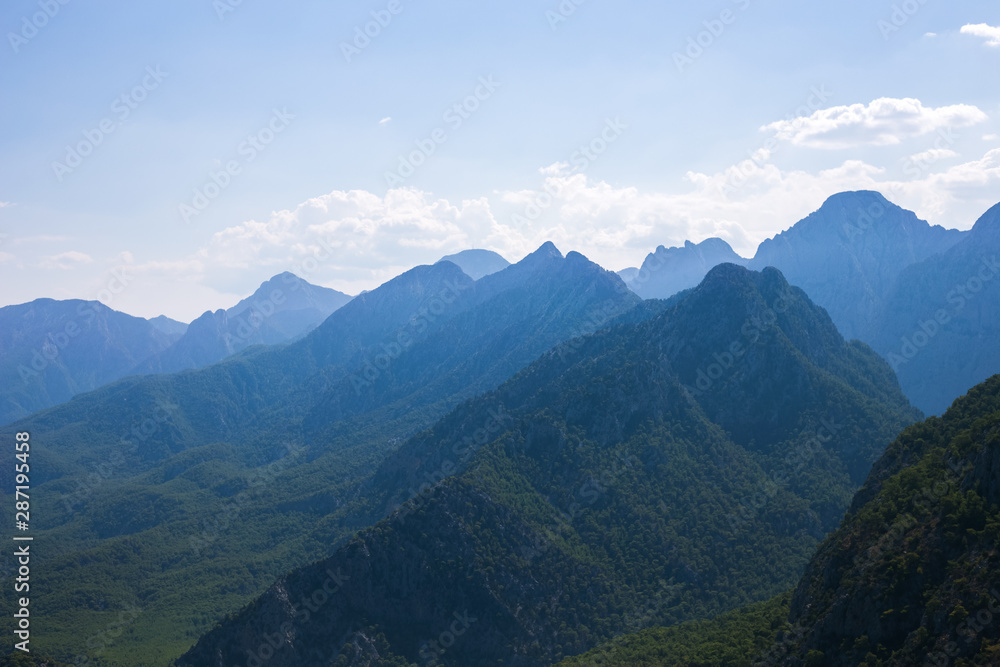 mountains in Turkey Antalya funicular cableway ropeway