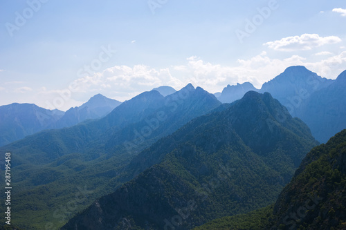 mountains in Turkey Antalya funicular cableway ropeway