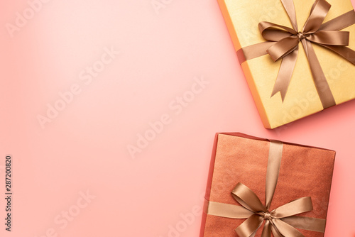 Wallpaper Mural Pink gift box in the concept of love Torontodigital.ca