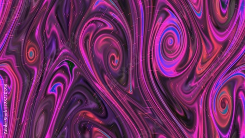 Obraz na płótnie New Year's neon rainbow garland. Abstract background on a Christmas theme. Abstract background with neon lines, pattern, wallpaper. w salonie