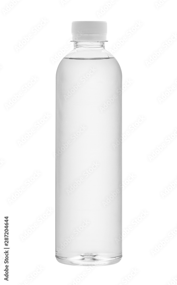 Plastic water bottle disposable (with clipping path) isolated on white background Plastic water bottle disposable (with clipping path) isolated on white background