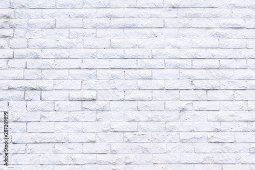 White background of old brick wall texture, retro style