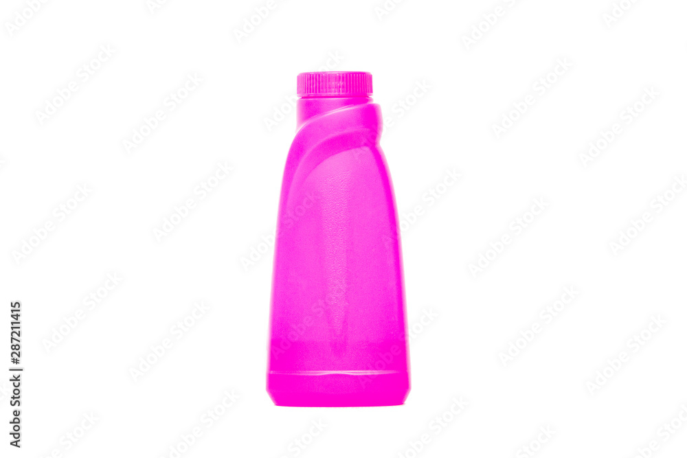 Detergents isolated on white background Detergents isolated on white background