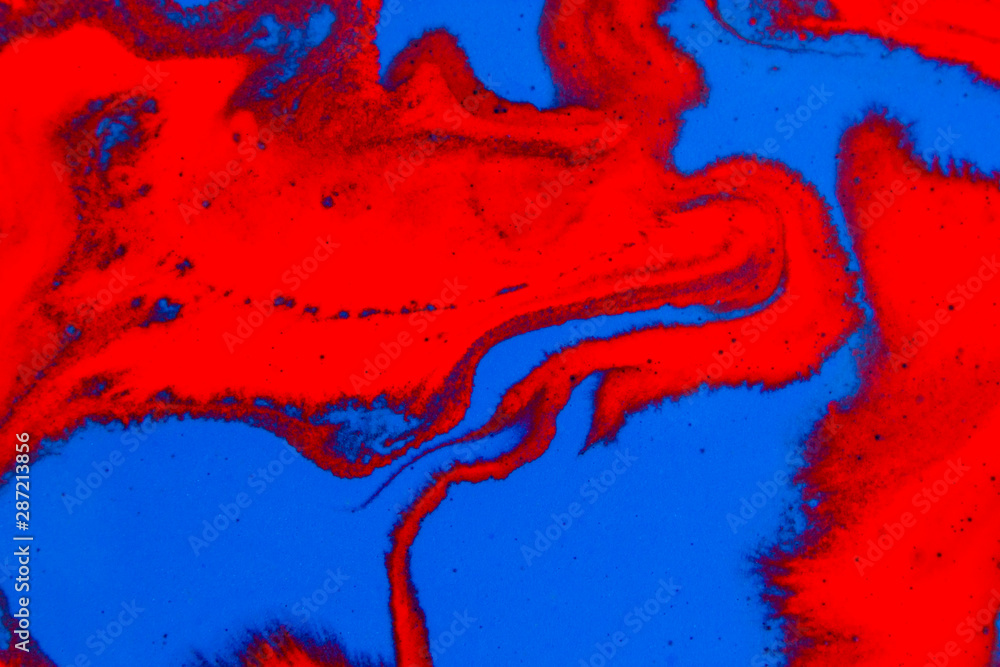 Spills and mixing paints background Spills and mixing paints background