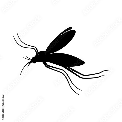 Mosquito Logo Design Vector Illustration. Mosquito Design Template © shuttersport