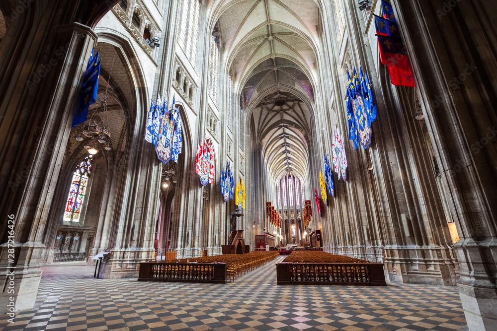 Fototapeta premium Orleans Cathedral Sainte Croix, France