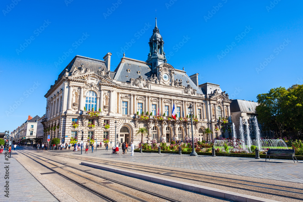 Town hall in Tours, France