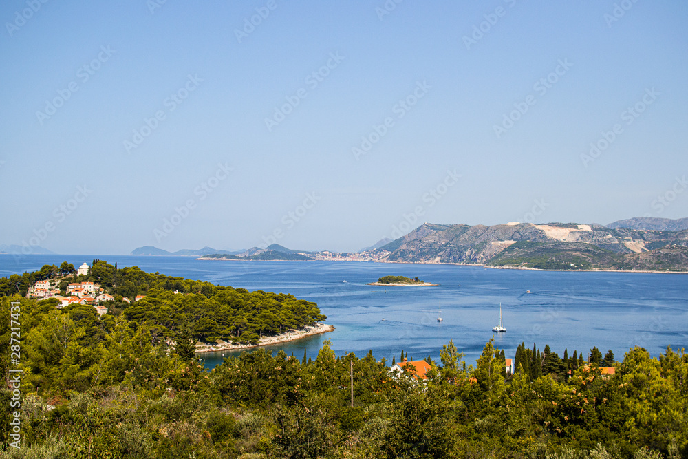 Fototapeta premium Beautiful Typical Croatia Landscape