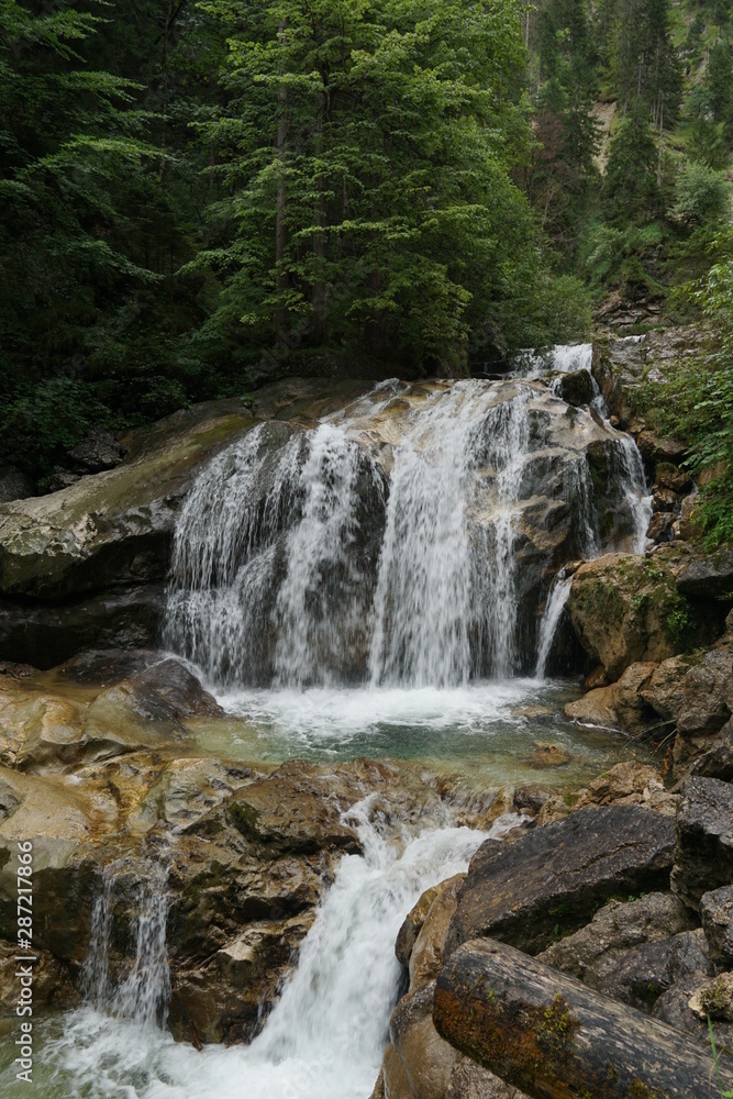 Fototapeta premium Pöllatschlucht near neuschwanstein castle in hohenschwangau bavaria