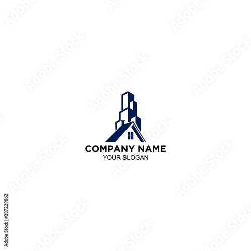 building and home logo design