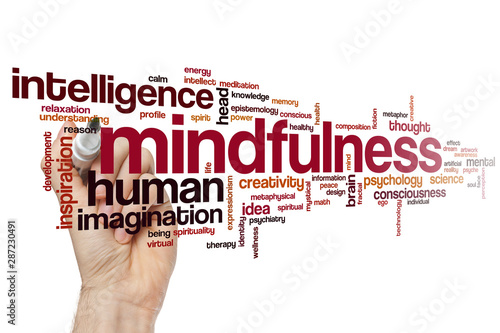 Mindfulness word cloud © ibreakstock